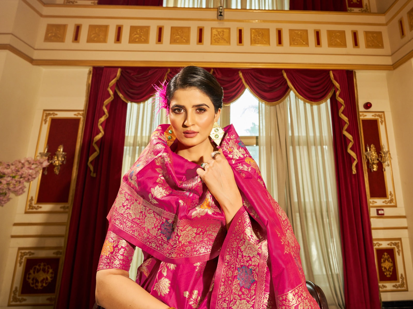 Why Rani Pink Silk is the Undisputed Color of 2025 Festive Glam